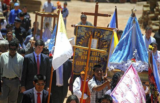 Urtubey celebró en Tolar Grande las fiestas patronales en honor a la Virgen del Valle