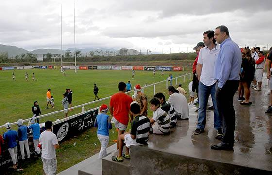 El gobernador Urtubey asistió al torneo de rugby Seven de las Nubes