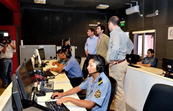 Urtubey recorrió las instalaciones del 911 y destacó el éxito del Sistema de Emergencias