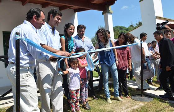 Más familias de Chicoana cumplieron hoy el sueño de la casa propia.