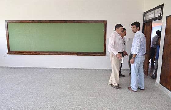 Está próxima a finalizar la obra de la escuela primaria del Barrio 62 Hectáreas en Hipólito Yrigoyen