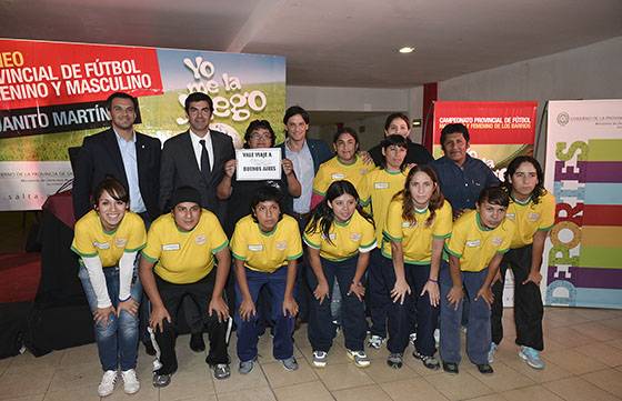 La Provincia presentó la segunda edición del campeonato de fútbol de los barrios Juanito Martínez