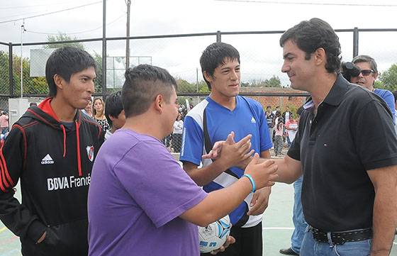 La Provincia inauguró en Capital dos playones deportivos e incrementa el espacio para niños y jóvenes