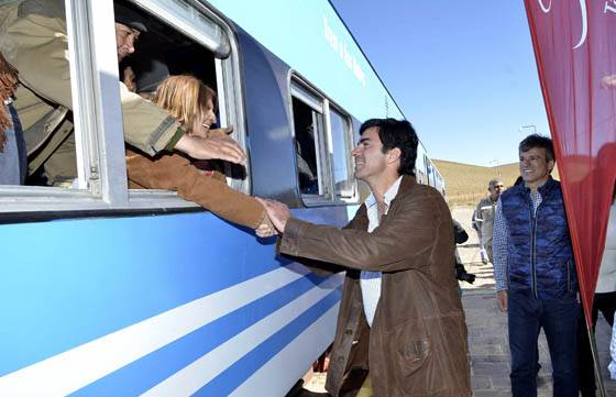 San Antonio de los Cobres recibió al Tren a las Nubes, “corazón de este pueblo y de la Puna salteña”