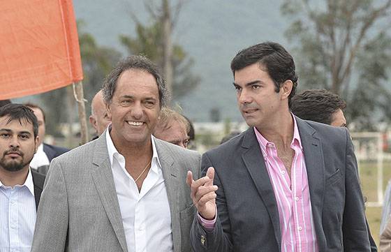 Los gobernadores Scioli y Urtubey recorrieron el Parque del Bicentenario