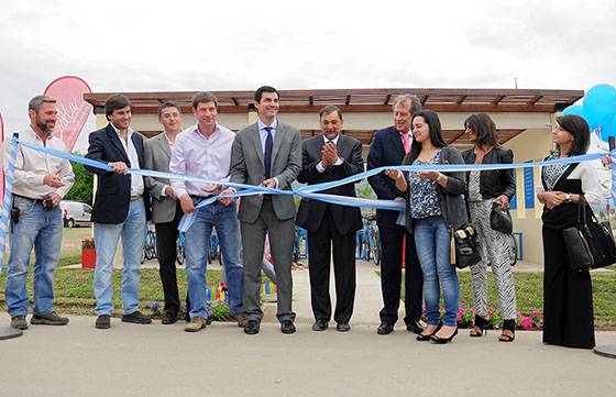 El gobernador Urtubey inauguró la estación Macro Bici en el Parque del Bicentenario