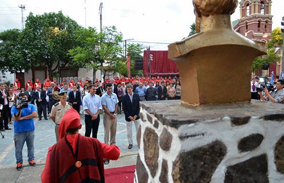 En General Güemes se conmemoró el natalicio del héroe gaucho