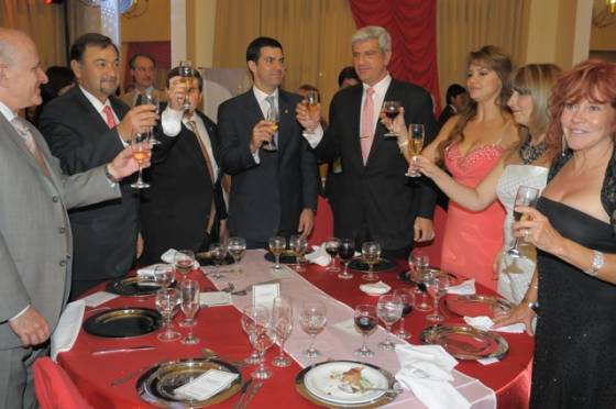 Cena aniversario de la Cámara de Comercio e Industria