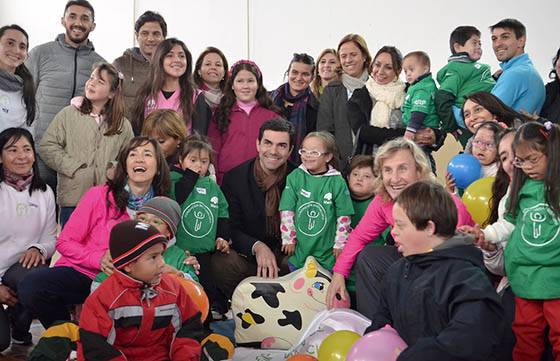 Gobernador en la inauguración de la Escuela de Iniciación Deportiva y Motriz para niños con discapacidad intelectual