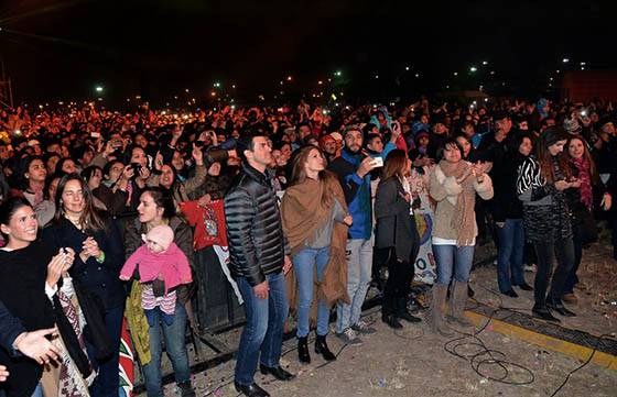 Más de 100 mil personas en toda la jornada del Festival de la Patria Grande