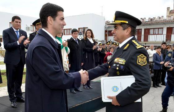 Urtubey posesionó al nuevo Jefe de la Policía de Salta