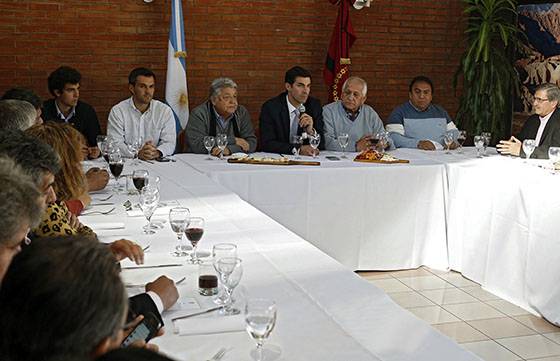 El gobernador Urtubey se reunió con dirigentes gremiales salteños con representación a nivel nacional