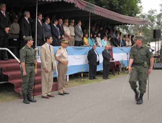 Acto de asunción del nuevo comandante de Gendarmería