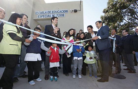 La inauguración de un nuevo edificio escolar ratifica la apuesta a una educación inclusiva