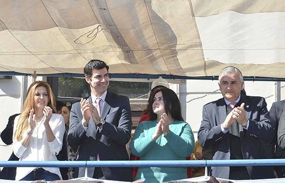 Urtubey asistió en Jujuy a las fiestas patronales de El Carmen