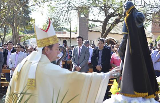 Aguas Blancas celebró su primera fiesta patronal como municipio constituido