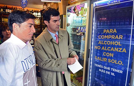 El gobernador Urtubey se sumó a la campaña por un consumo y venta responsables de alcohol