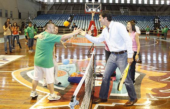 El Gobernador compartió actividades en el cierre anual de la Fundación Baccigalupo