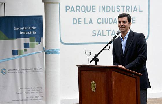 El gobernador Urtubey inauguró el Centro de Desarrollo Empresarial del Parque Industrial de Salta