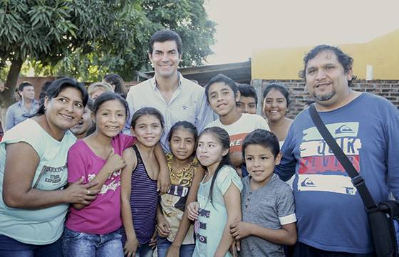 El Gobernador Urtubey junto a vecinos de Embarcación Urtubey inauguró en Embarcación obras del Plan Bicentenario de la Independencia