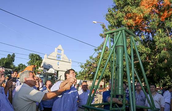 El Gobierno inauguró una red de gas para 366 familias de Embarcación