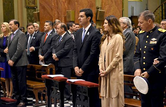 El Gobernador participó en el solemne Tedeum por el 25 de Mayo