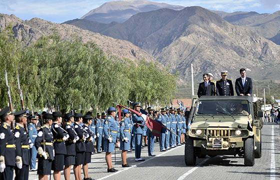 Cafayate fue sede de los festejos centrales por el 207° aniversario de la Revolución de Mayo