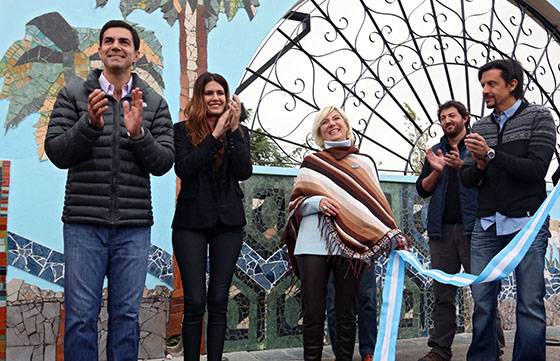 Urtubey inauguró el Mural del Bicentenario