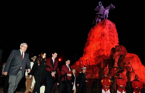 Con la Guardia bajo las Estrellas dieron inicio los actos en homenaje al General Güemes