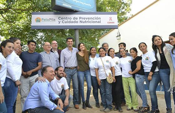 El Gobierno y fundaciones inauguraron un Centro Nutricional para madres y niños de Dragones