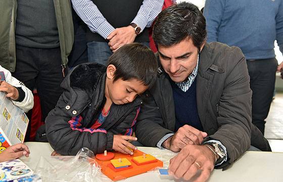 “Trabajamos para que en cada rincón de Salta, los niños tengan el lugar que merecen”