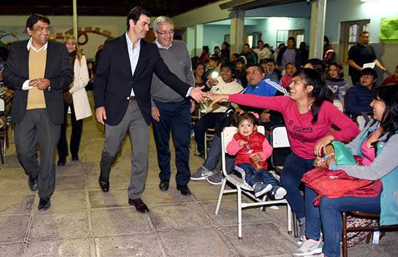 Urtubey participó en un recinto abierto con alumnos de la zona sudeste