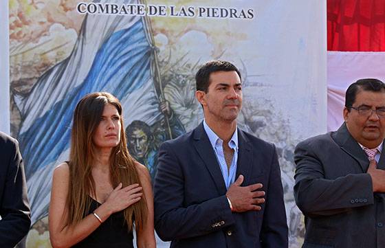 El Gobernador encabezó los actos conmemorativos a 205 años del Combate de las Piedras