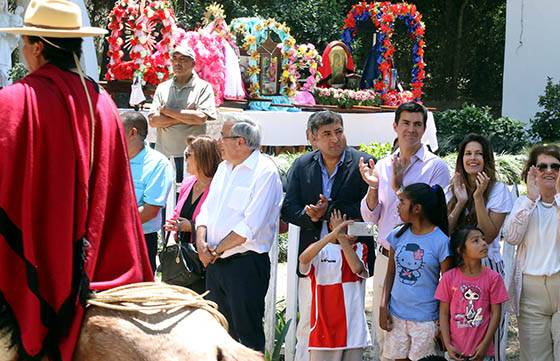 El Gobernador participó en la fiesta patronal de Finca Las Costas