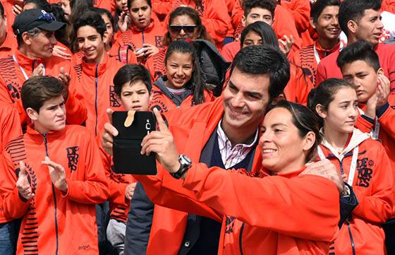 Urtubey saludó a los deportistas salteños en los Juegos Nacionales Evita