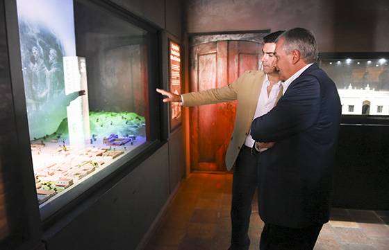 Urtubey y Morales recorrieron el Museo Güemes