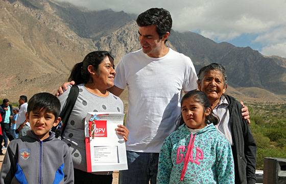 Más familias tienen su casa propia y un nuevo SUM en Luracatao