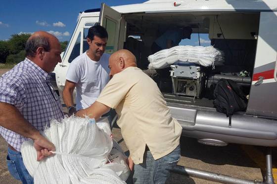 Urtubey supervisó el operativo del Comité de Emergencia en Santa Victoria Este