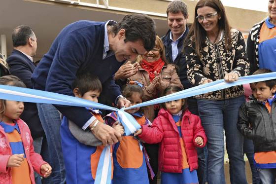 En Joaquín V. González más de 100 niños de tres y cuatro años tienen sus nuevas salitas de Nivel Inicial