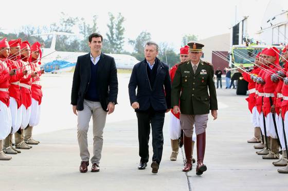 El gobernador Urtubey recibió al presidente Mauricio Macri