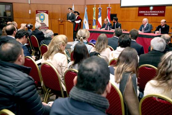 Urtubey en la apertura de la VI Reunión del Corredor Bioceánico Vial “Queremos mirar a la Cordillera con un nivel de actividad, de inversión y desarrollo económico realmente formidable”