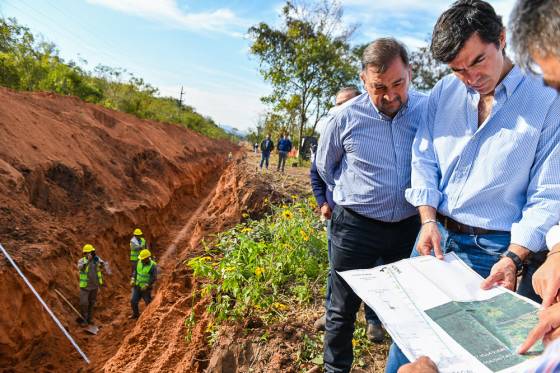 La Provincia optimiza con infraestructura la provisión de agua potable en el departamento San Martín