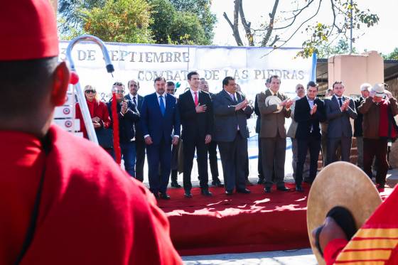 Urtubey encabezó los actos conmemorativos a 206 años del Combate de las Piedras