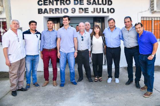 Urtubey inauguró en Orán el nuevo edificio del centro de salud en barrio 9 de Julio