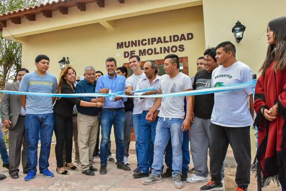 Molinos crece en infraestructura urbana: nuevo edificio y complejo deportivo municipal