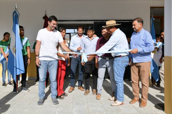 En la Escuela Técnica de Animaná inauguraron aulas y sanitarios