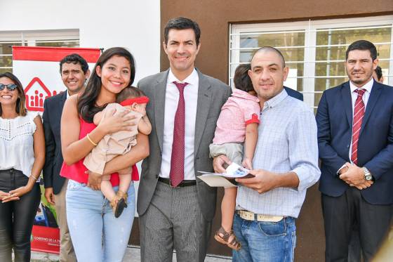 Familias de Rosario de la Frontera son propietarias de su primera casa