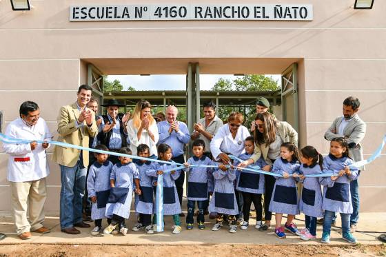 Con la inauguración de un nuevo edificio en Santa Victoria Este, los salteños iniciaron hoy el ciclo lectivo 2019