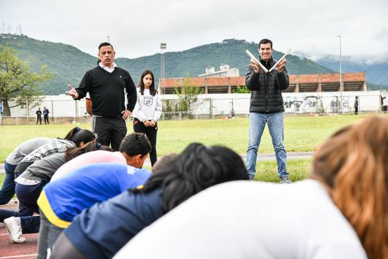 Urtubey inauguró el Primer Encuentro de Actividades Atléticas para alumnos de escuelas primarias