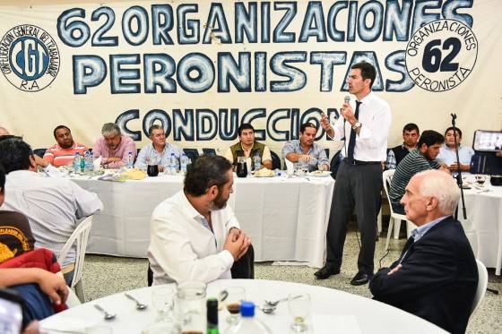 Urtubey compartió un almuerzo con representantes de trabajadores salteños